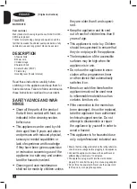 Preview for 4 page of Black+Decker BXTO1001E Original Instructions Manual