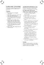 Preview for 7 page of Black+Decker CM0755S-CL Use And Care Manual