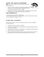 Preview for 8 page of Black+Decker CO450 Use And Care Manual