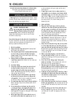 Preview for 18 page of Black+Decker CS1024 Instruction Manual