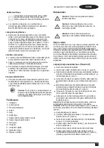 Предварительный просмотр 105 страницы Black+Decker CS1840 Original Instructions Manual