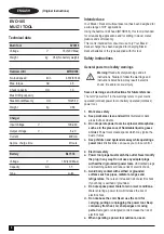 Предварительный просмотр 4 страницы Black+Decker EVO185 Original Instructions Manual