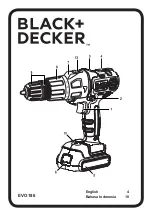 Black+Decker EVO186 Manual preview