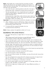 Preview for 5 page of Black+Decker HELIX BL1600BG Use And Care Manual