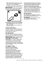 Preview for 5 page of Black+Decker HNV215BW Instruction Manual