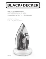 Preview for 1 page of Black+Decker ICL500 Use And Care Manual