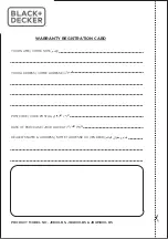 Preview for 24 page of Black+Decker JBG800-B5 Original Instructions Manual