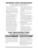 Preview for 3 page of Black+Decker Light 'N Easy IR1000 Use And Care Manual