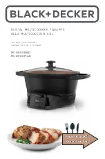 Preview for 1 page of Black+Decker MCD900BBD Use And Care Manual