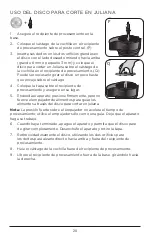 Preview for 28 page of Black+Decker MultiPrep Slice'N Dice SL3000 Manual