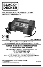 Preview for 2 page of Black+Decker PRH5BCA Instruction Manual