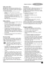 Предварительный просмотр 3 страницы Black+Decker SB2500-B5 Original Instructions Manual