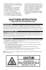 Preview for 3 page of Black+Decker TOD5035SSC Use And Care Manual