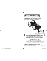 Предварительный просмотр 5 страницы Black + Decker 1,000,000 POWER SERIES Instruction Manual