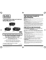 Предварительный просмотр 8 страницы Black + Decker BC15BDCA Instruction Manual