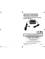 Предварительный просмотр 1 страницы Black + Decker BC2WBDCA Instruction Manual