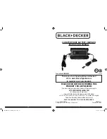 Black + Decker BC6BDWCA Instruction Manual предпросмотр