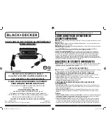 Preview for 6 page of Black + Decker BC6BDWCA Instruction Manual