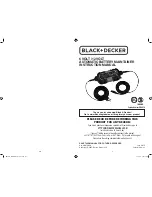 Black + Decker BM3BCA Instruction Manual предпросмотр