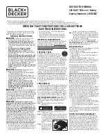 Black + Decker LBXR20BT Instruction Manual preview