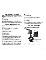 Предварительный просмотр 2 страницы Black + Decker SL12VDCB Instruction Manual