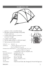 Предварительный просмотр 3 страницы Black Diamond Equipment Ahwahnee Manual