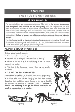 Preview for 2 page of Black Diamond Equipment Alpine Bod Instructions For Use Manual