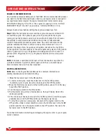 Preview for 14 page of Black Diamond Equipment BDBS27T Operation Manual