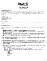 Black Diamond Equipment Bluelink2 BMR-20 User Manual preview