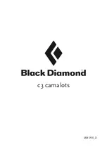 Black Diamond Equipment Camalot C3 Instructions For Use Manual предпросмотр