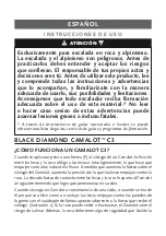 Предварительный просмотр 34 страницы Black Diamond Equipment Camalot C3 Instructions For Use Manual