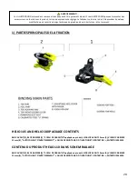 Предварительный просмотр 20 страницы Black Diamond Equipment HELIO 110 Installation, Use And Maintenance Manualbook