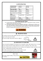 Preview for 6 page of Black Diamond Equipment TC1024DCA Instructions Manual