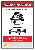 Black Diamond Equipment VOC507PF 3801 Operation Manual предпросмотр