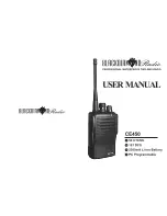 Black Diamond Radio CE450 User Manual предпросмотр