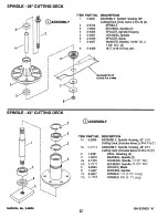 Preview for 22 page of Black Hawk BH120G38AB Parts Manual