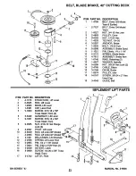 Preview for 23 page of Black Hawk BH120G38AB Parts Manual