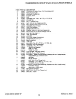 Preview for 13 page of Black Hawk BH140H33BBV Parts Manual