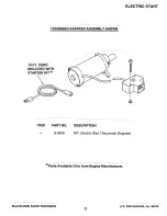 Предварительный просмотр 11 страницы Black Hawk BH3200 Parts Manual