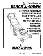 Black Hawk BH4000SP Parts Manual preview