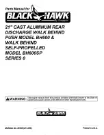 Предварительный просмотр 12 страницы Black Hawk BH600SP Parts List