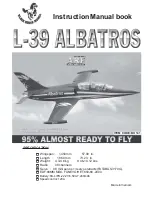 Black Horce Model L-39 Albatros BH 141 Instruction Manual Book preview