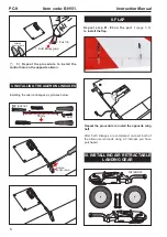 Preview for 6 page of Black Horce Model PILATUS PC-9 Instruction Manual Book