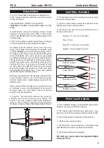 Preview for 17 page of Black Horce Model PILATUS PC-9 Instruction Manual Book