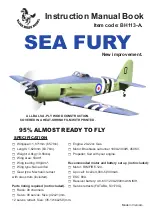 Preview for 1 page of Black Horce Model SEA FURY BH113-A Instruction Manual Book