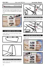 Preview for 12 page of Black Horce Model SEA FURY BH113-A Instruction Manual Book