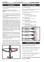 Preview for 16 page of Black Horce Model SEA FURY BH113-A Instruction Manual Book