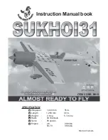 Preview for 1 page of Black Horce Model SUKHOI 31 BH11 Instruction Manual Book