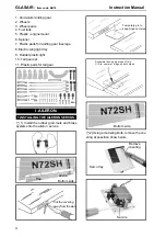 Preview for 4 page of Black Horse Model BH 74 Instruction Manual Book