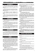 Preview for 3 page of Black Horse Model BH172 Instruction Manual Book